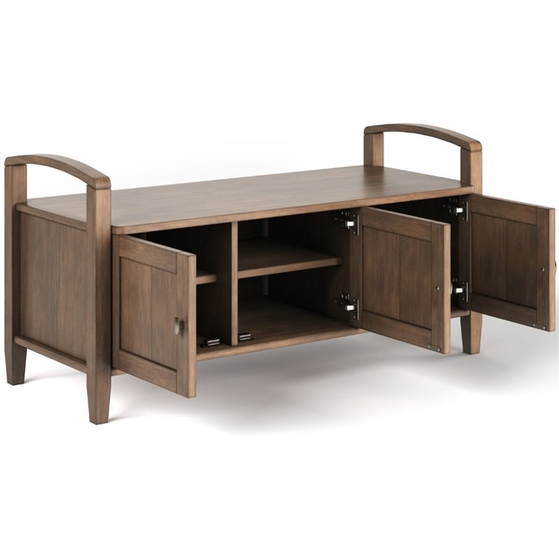 Simpli Home Warm Shaker Wood 44