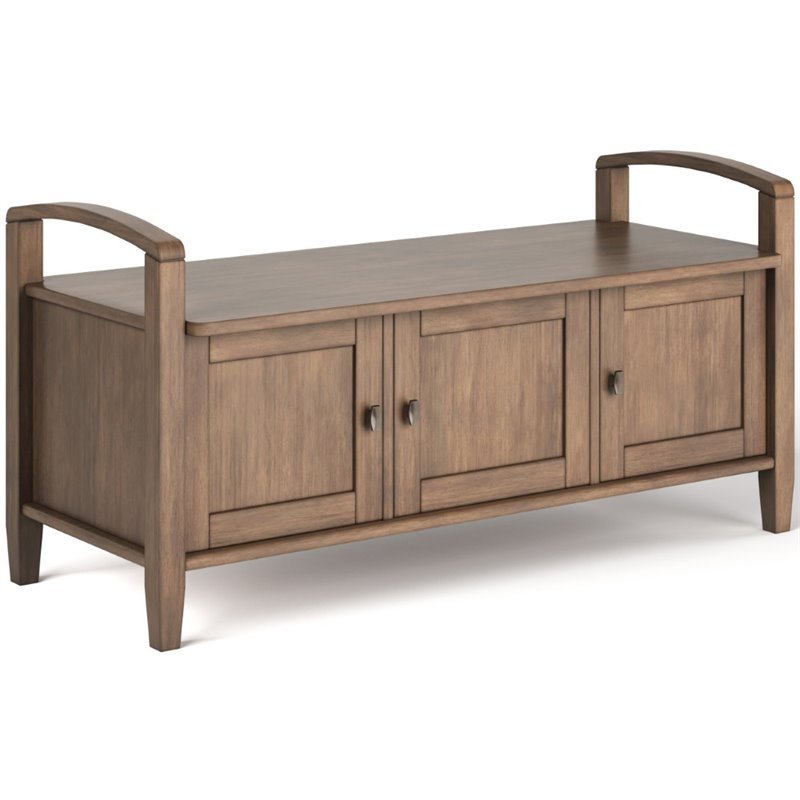 Simpli Home Warm Shaker Wood 44