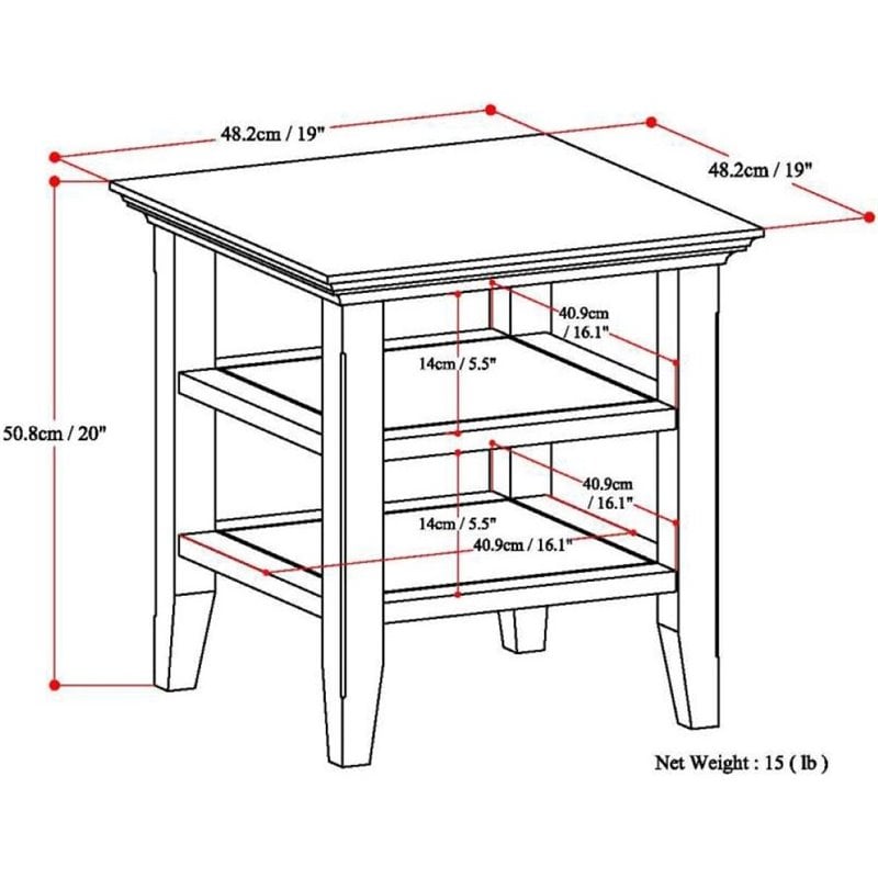 Simpli Home Acadian Wood 19