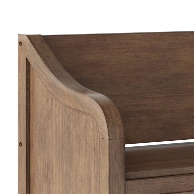 Simpli Home Connaught Solid Wood 42 