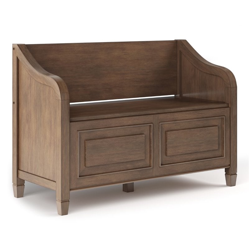 Simpli Home Connaught Solid Wood 42 