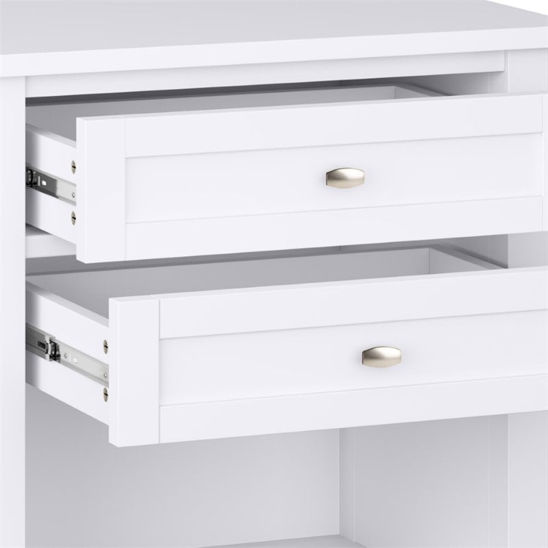 Simpli Home Warm Shaker Wood 24