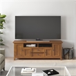Amherst 72 inch Wide Solid Wood Transitional TV Stand in Light Golden Brown