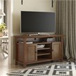 Amherst 54 inch Wide Solid Wood Transitional TV Stand in Medium Saddle Brown