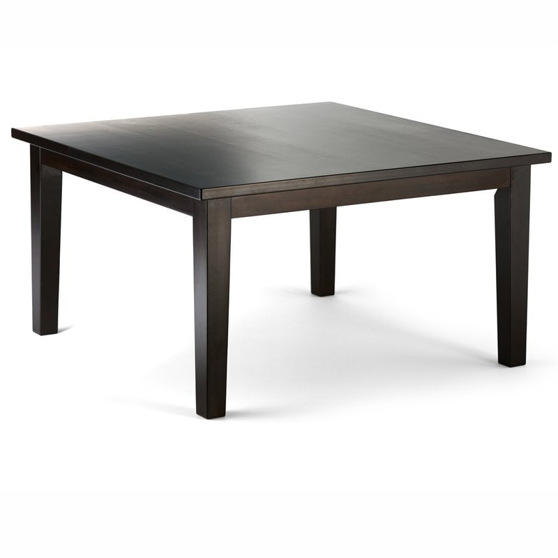 Simpli Home Andover 9 Piece Contemporary Upholstered Dining Set in Slate Gray