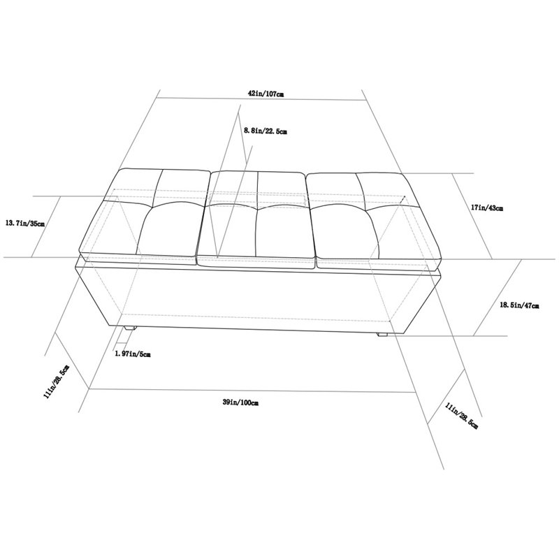 Simpli Home Avalon 42