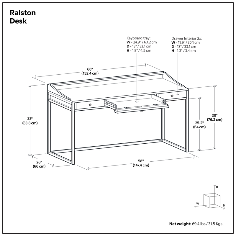 Simpli Home Ralston 60