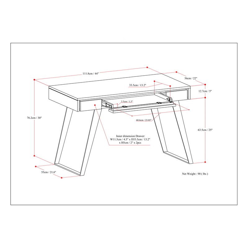 Simpli Home Lowry 44