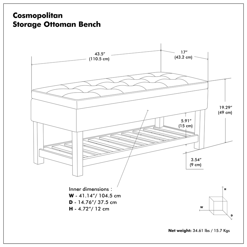 Simpli Home Cosmopolitan 44