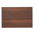 Simpli Home Hunter Solid Wood Lift Top Coffee Table in Umber Brown and Gold