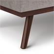 Owen 42 in.W Lift Top Table Storage Ottoman in Distressed Gray Faux Leather
