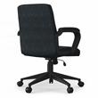 Brewer Swivel Adjustable Executive Computer Office Chair in Distressed Blue