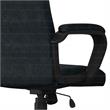 Brewer Swivel Adjustable Executive Computer Office Chair in Distressed Blue