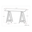 Sawhorse SOLID WOOD Modern 50