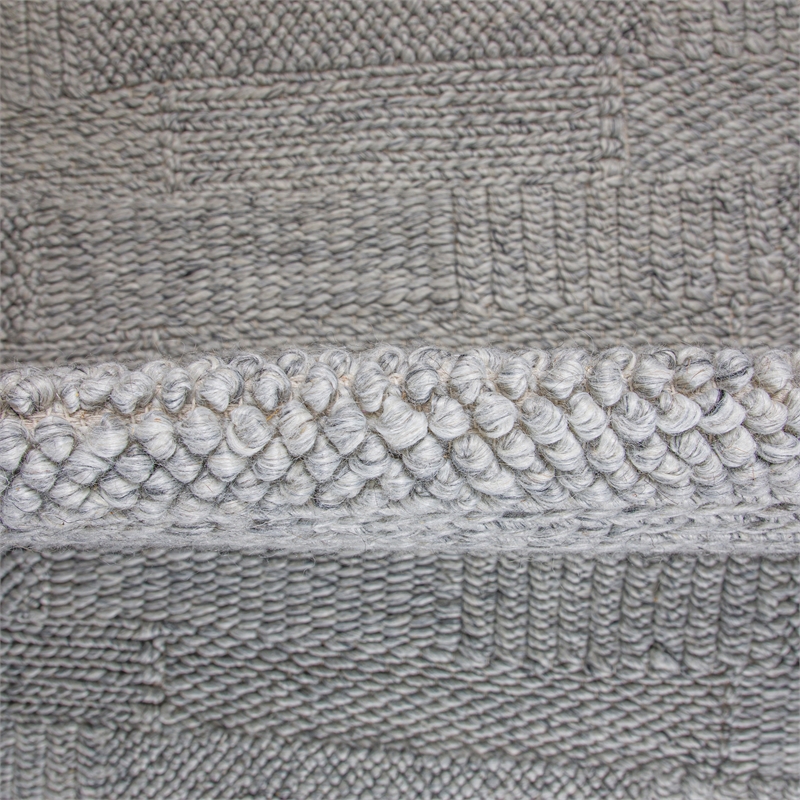 Stover 6 x 9 Area Rug Contemporary in Fog