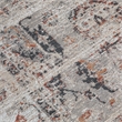 Dobbins 8 x 10 Area Rug Contemporary in Beige and Rust