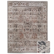 Dobbins 8 x 10 Area Rug Contemporary in Beige and Rust