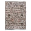 Dobbins 8 x 10 Area Rug Contemporary in Beige and Rust