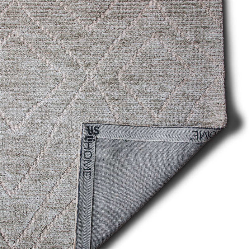 Eldon 6 x 9 Area Rug Contemporary in Sand Dollar