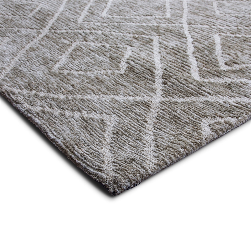 Eldon 6 x 9 Area Rug Contemporary in Sand Dollar