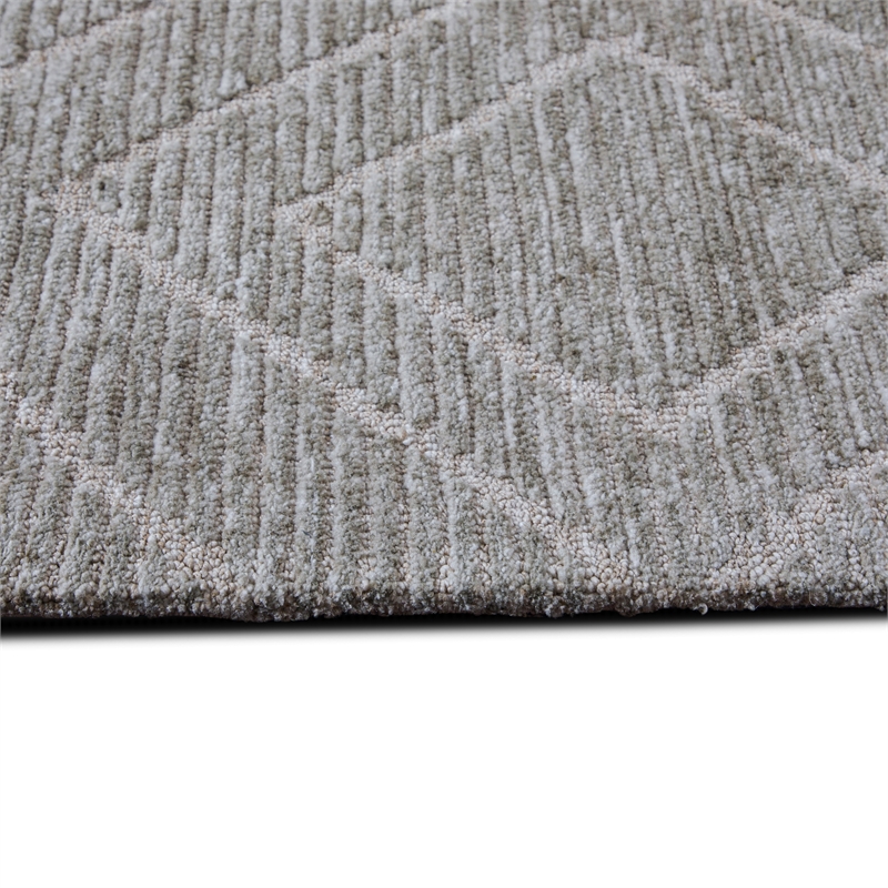 Eldon 6 x 9 Area Rug Contemporary in Sand Dollar