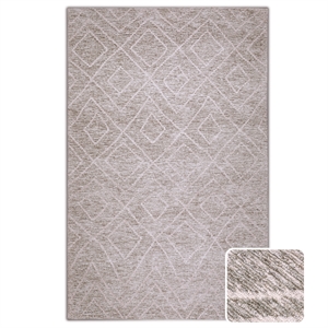 eldon 6 x 9 area rug contemporary in sand dollar