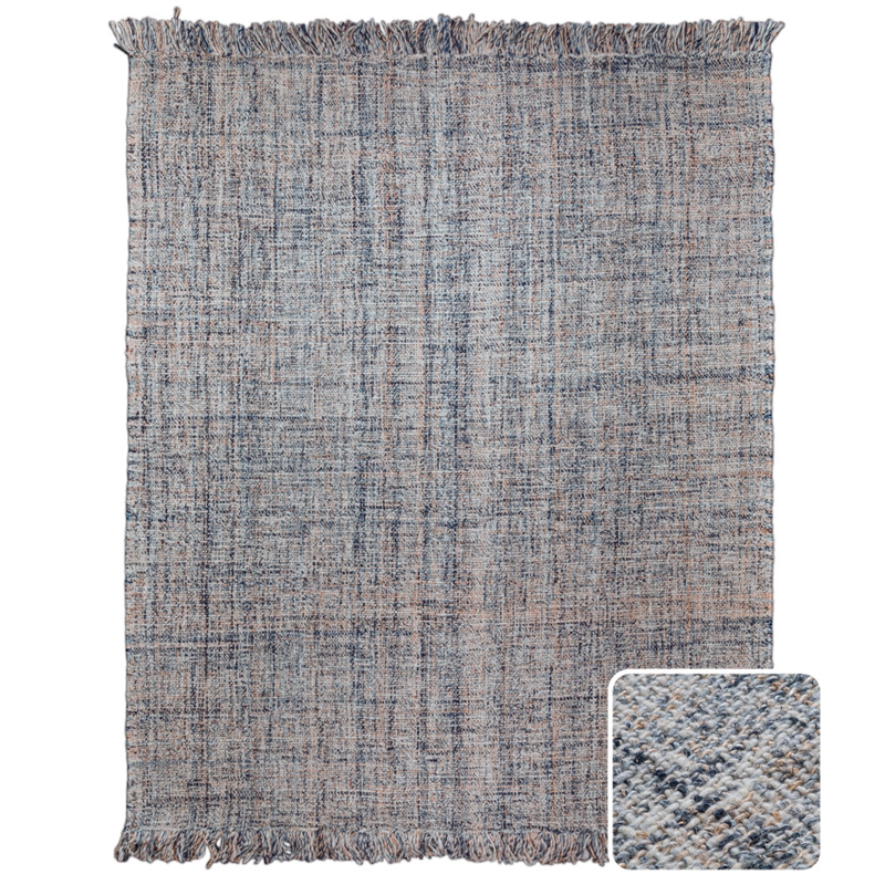 Radclife 8 x 10 Area Rug Contemporary in Cream and Beige