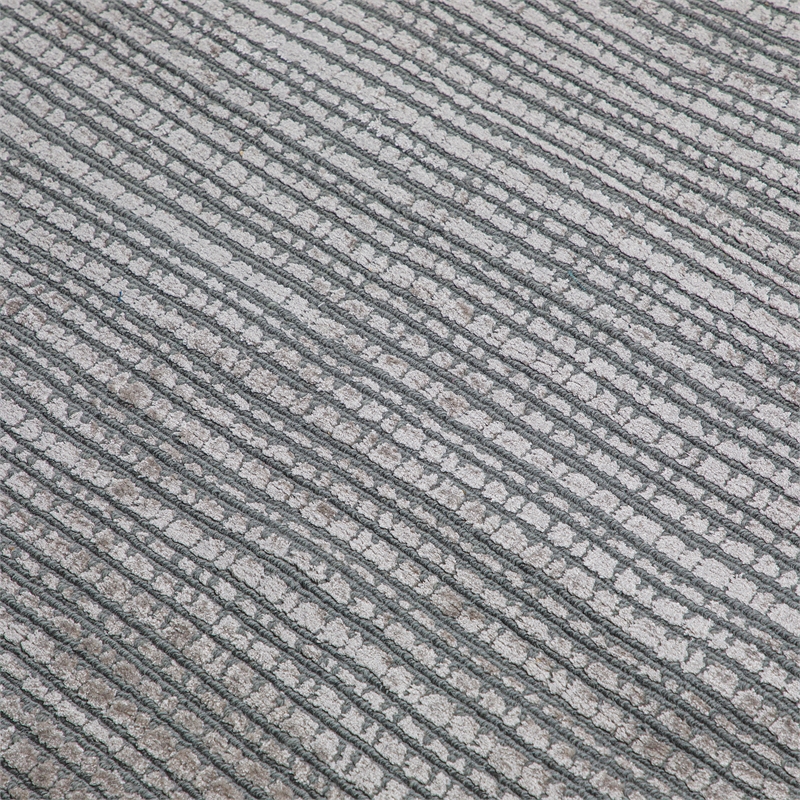 Paynes 6 x 9 Area Rug Contemporary in Silver