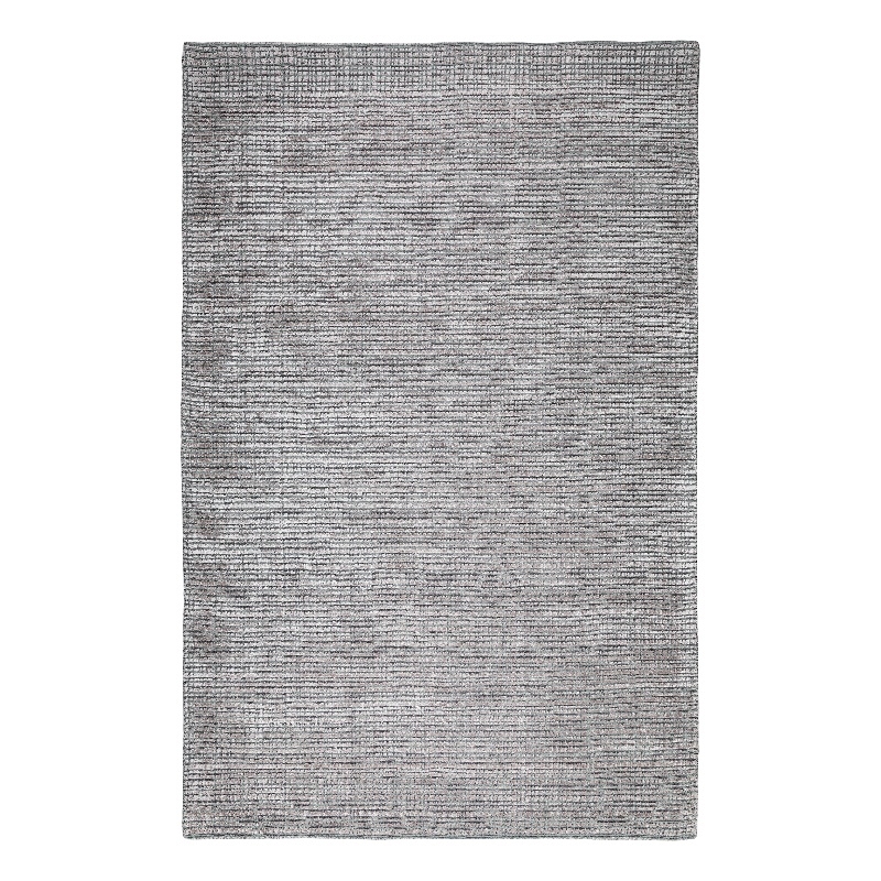 Paynes 6 x 9 Area Rug Contemporary in Silver