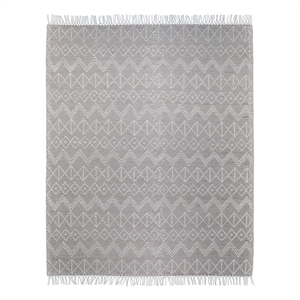 orton 8 x 10 area rug contemporary in ivory and taupe