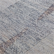 Lester 6 x 9 Area Rug Contemporary in Natural and Silver