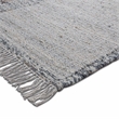 Lester 6 x 9 Area Rug Contemporary in Natural and Silver