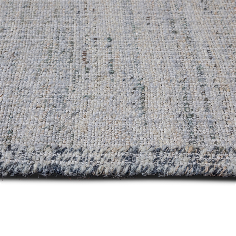 Lester 6 x 9 Area Rug Contemporary in Natural and Silver