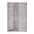 Lester 6 x 9 Area Rug Contemporary in Natural and Silver