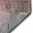 Coleman 8 x 10 Area Rug Contemporary in Pink and Blue