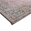 Coleman 8 x 10 Area Rug Contemporary in Pink and Blue