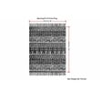 Banning 8 x 10 Area Rug Contemporary in Gray and Ivory