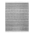 Banning 8 x 10 Area Rug Contemporary in Gray and Ivory