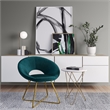 Stover 8 x 10 Area Rug Contemporary in Fog Gray