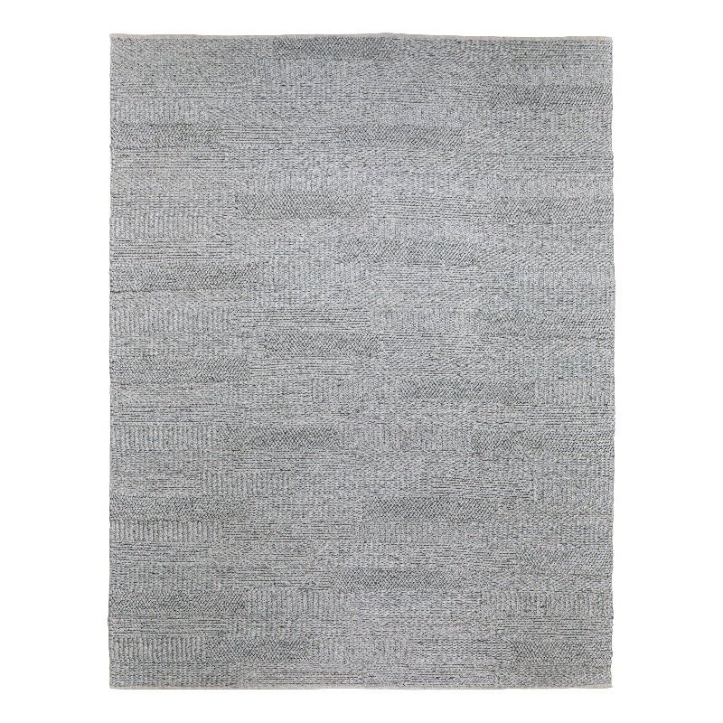 Stover 8 x 10 Area Rug Contemporary in Fog Gray
