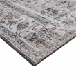 Dobbins 6 x 9 Area Rug Contemporary in Beige and  Rust