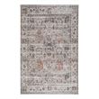 Dobbins 6 x 9 Area Rug Contemporary in Beige and  Rust