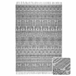 Banning 6 x 9 Area Rug Contemporary in Ivory and Gray