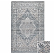 Belton 6 x 9 Area Rug Contemporary in Gray and Mustard