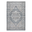 Belton 6 x 9 Area Rug Contemporary in Gray and Mustard