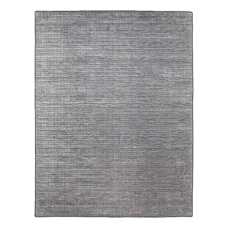 Paynes 8 x 10 Area Rug Contemporary in Silver
