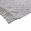 Jeffers 6 x 9 Area Rug Contemporary in Ivory and Brown