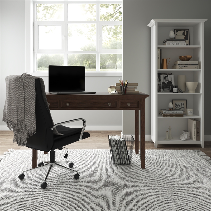 Jeffers 6 x 9 Area Rug Contemporary in Ivory and Brown