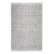 Jeffers 6 x 9 Area Rug Contemporary in Ivory and Brown