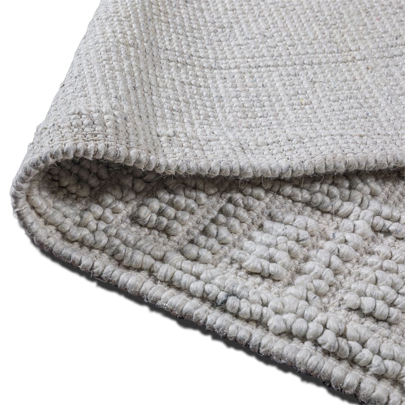 Mead 8 x 10 Area Rug Contemporary in Ivory